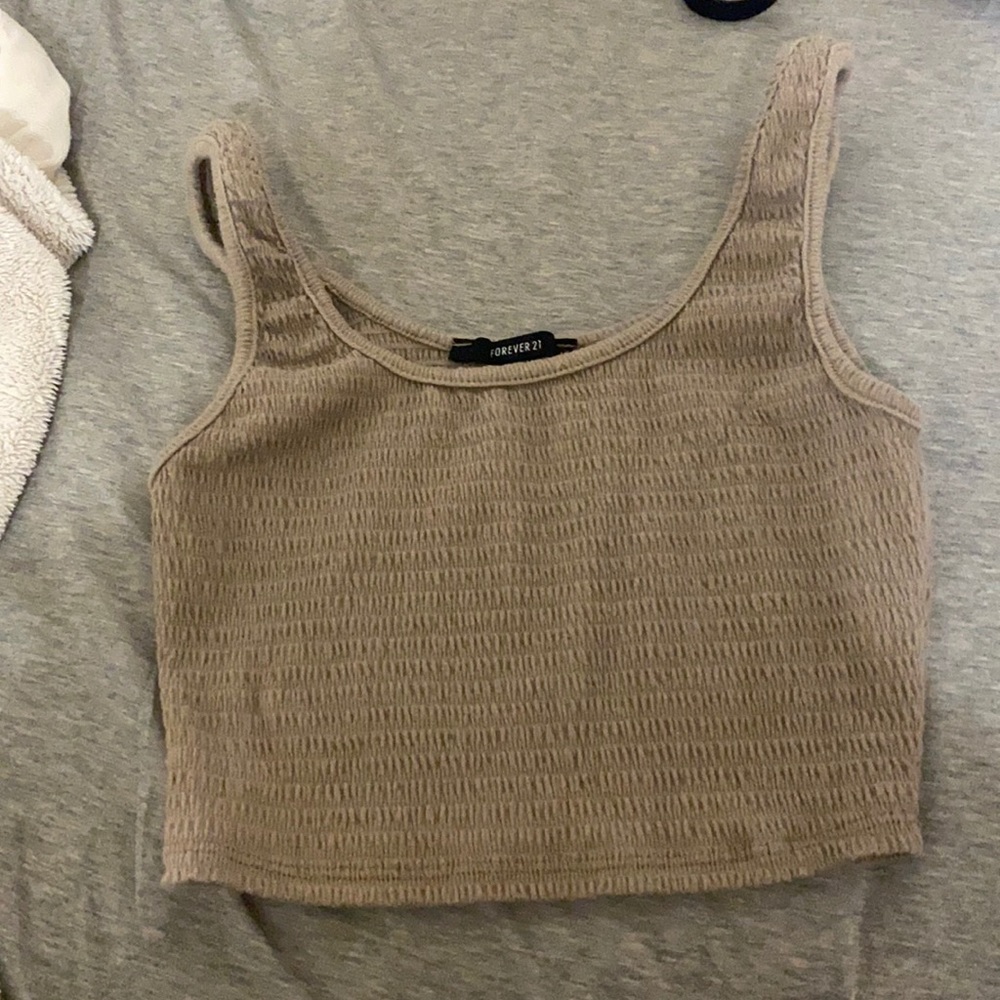 Ribbed Crop Top